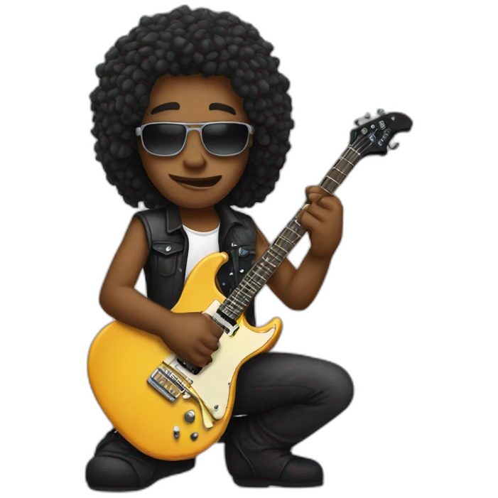 Rock player emoji