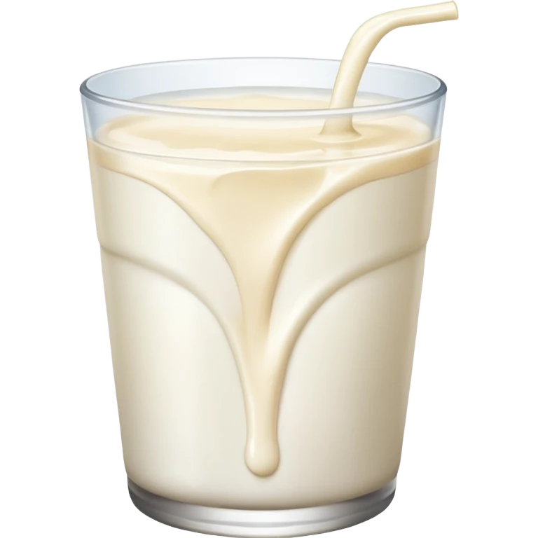 A lot of milk draining in butt emoji