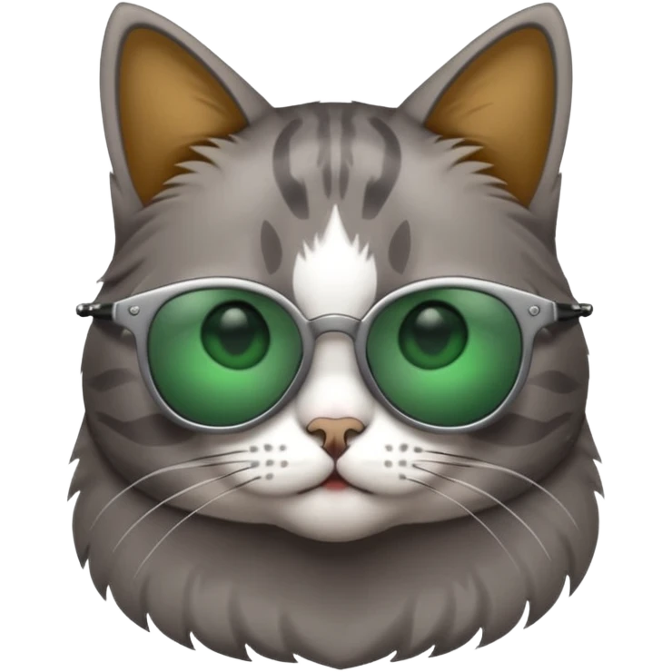 Cat wearing sunglasses emoji