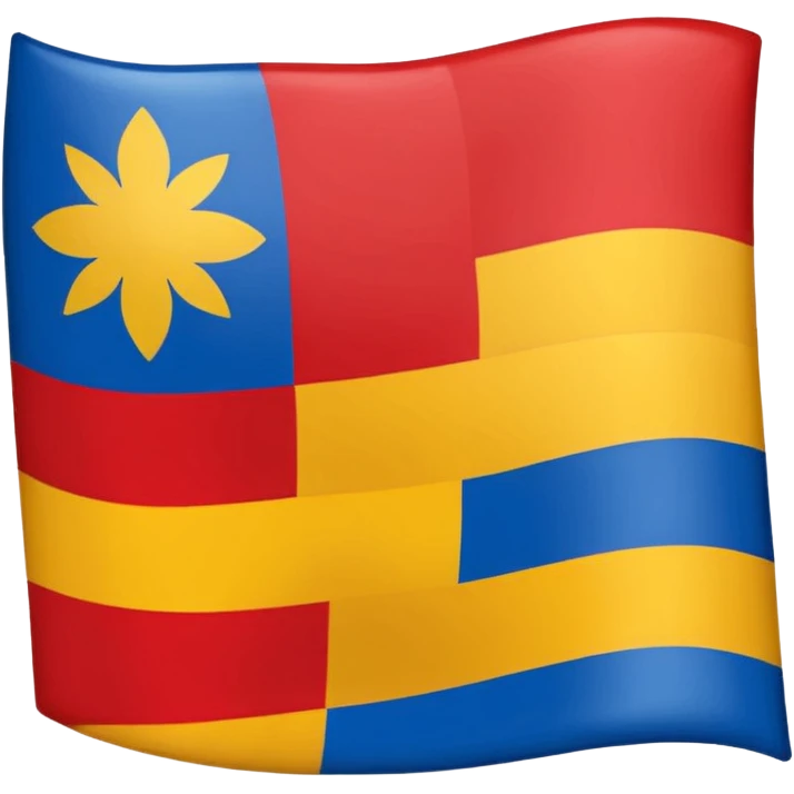 Fait le drapeau de la Guadeloupe  emoji