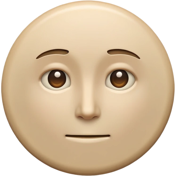 Human button emoji