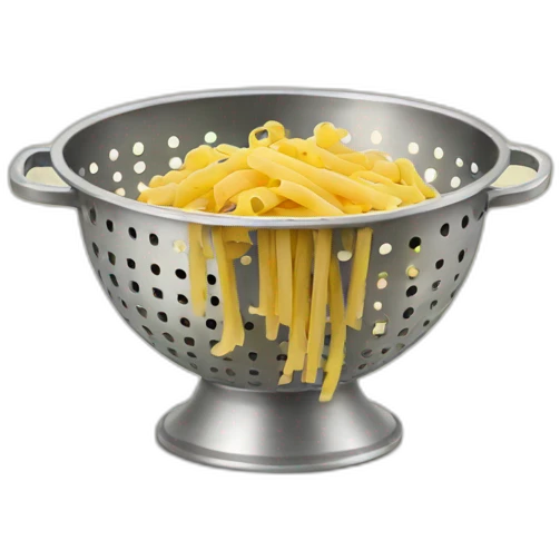 pasta in a colander emoji