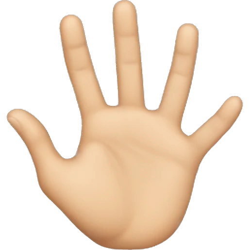 Unlimited Void Domain Expansion Handsign emoji