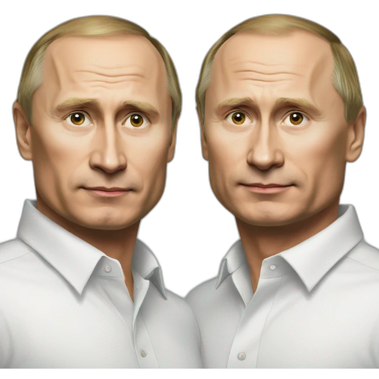 putin's double emoji