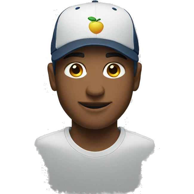 With nike cap emoji