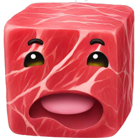 beef cubes emoji