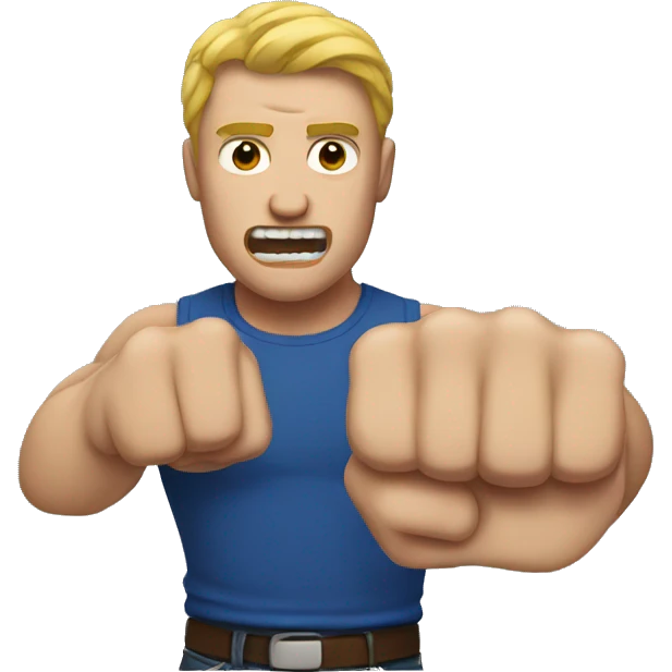 Guy being punched emoji