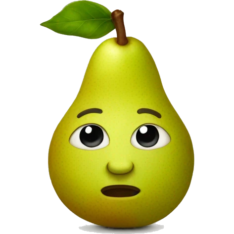 Pear emoji