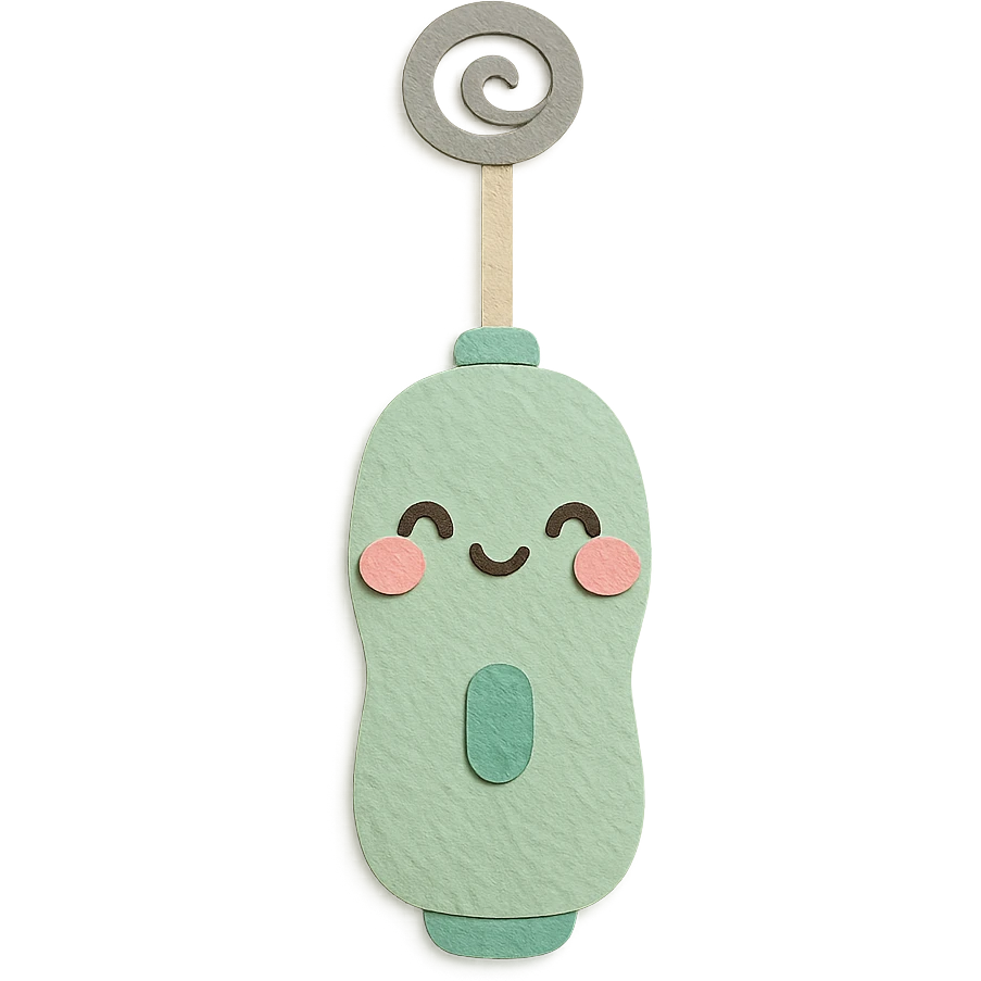 cute milk frother, full body, blushing cheeks, soft pastel kawaii style emoji