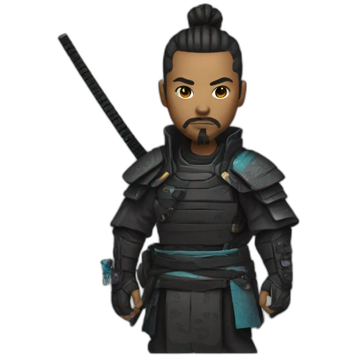cyberpunk samurai emoji