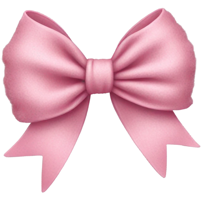 Pink bow emoji