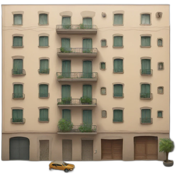 apartment in barcelona emoji