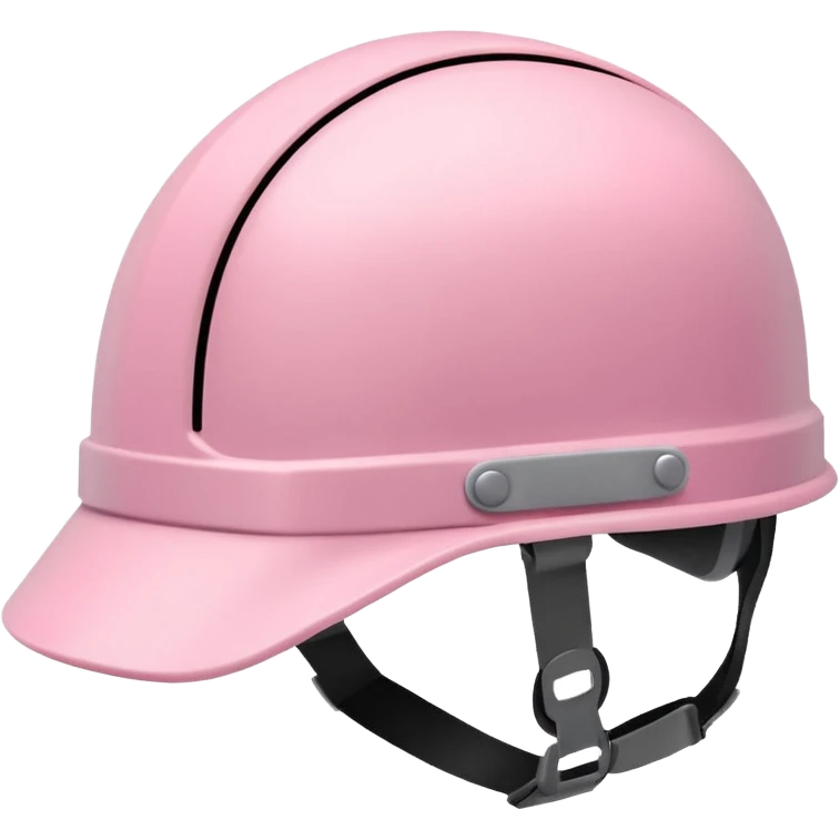 Light pink helmet  emoji