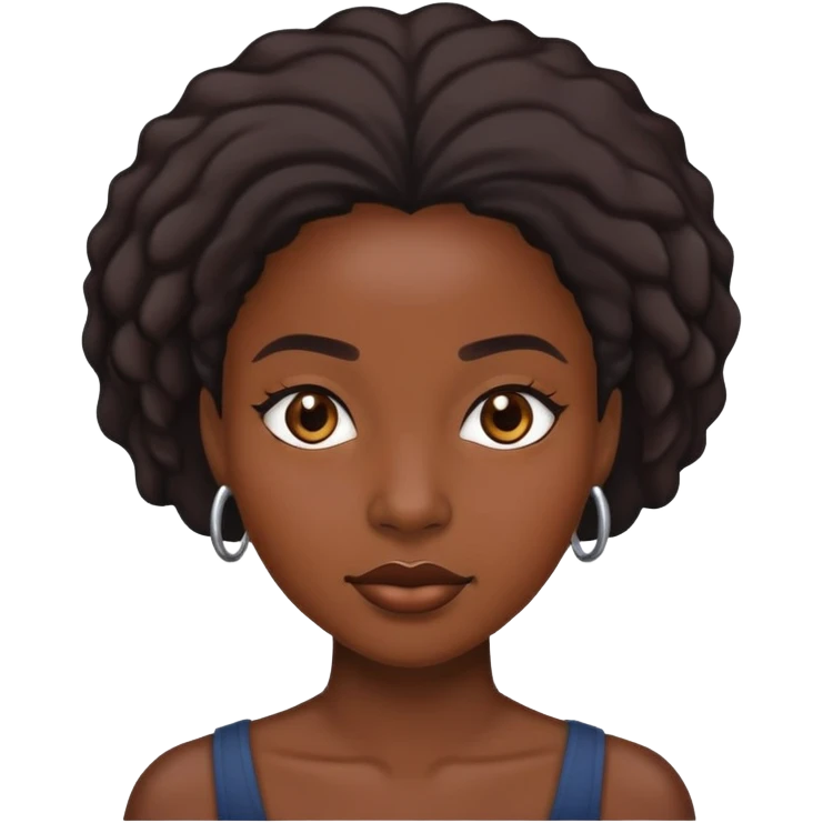 Black chick emoji