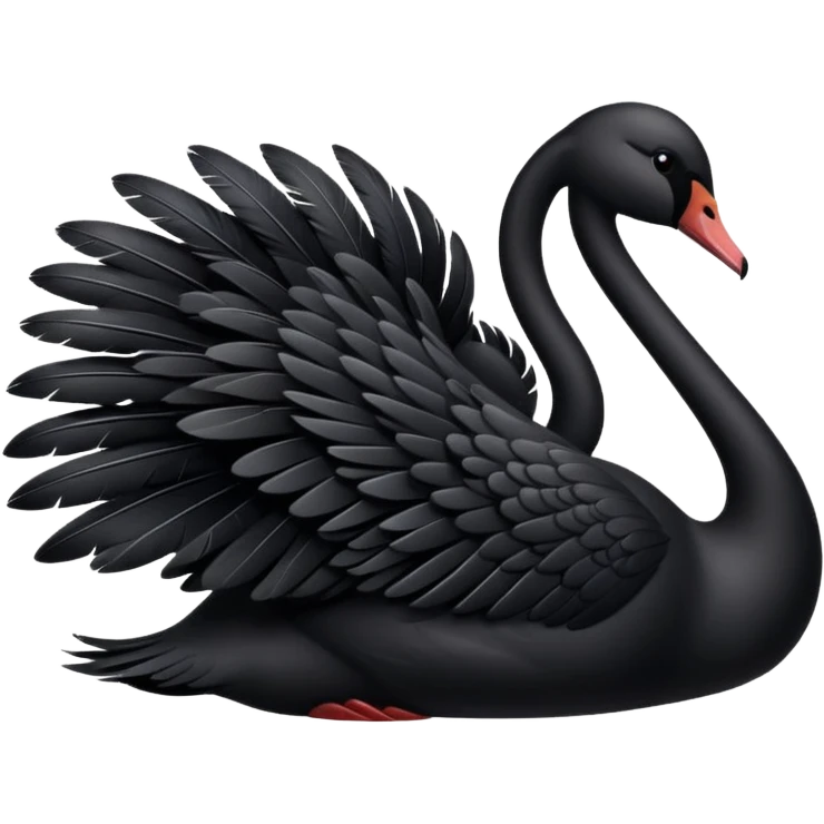 Cisne negro emoji