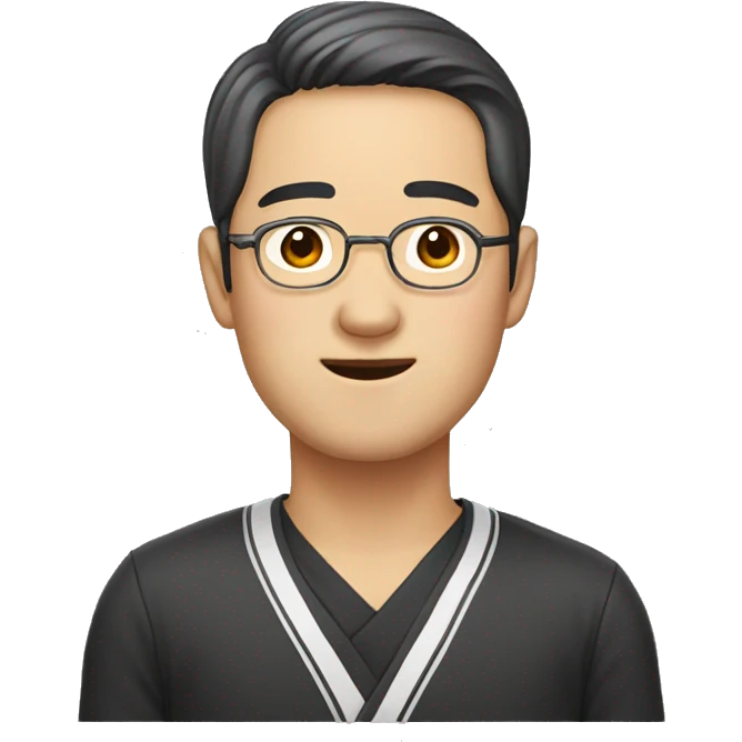 Wasian korean-french man emoji