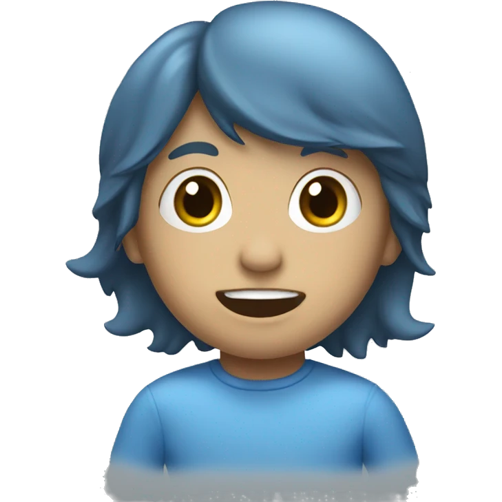 Blue bootle emoji