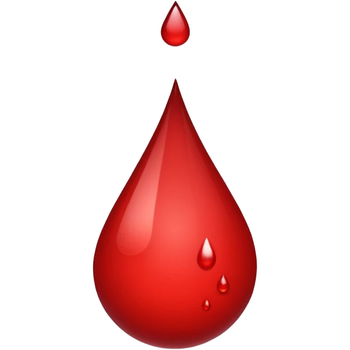 A blood emoji emoji