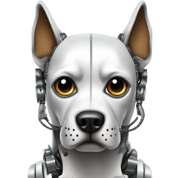 Robot Dog Terminator Face emoji
