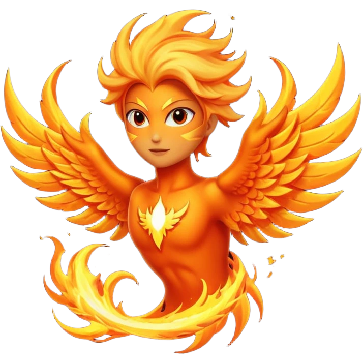 Phoenix force from marvel emoji