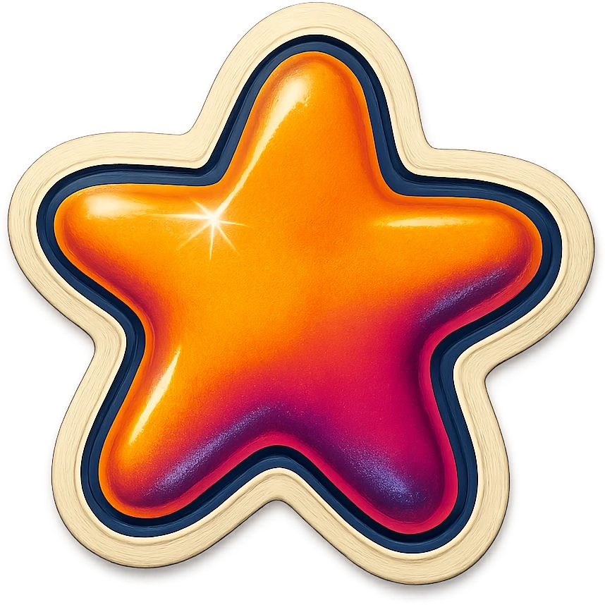 star shaped bone emoji
