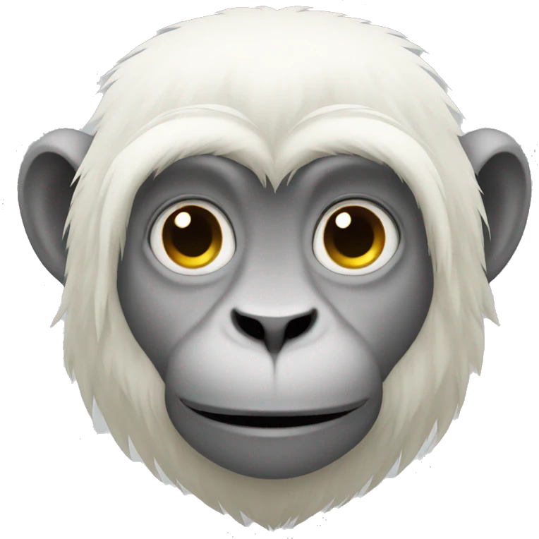 White monkey emoji
