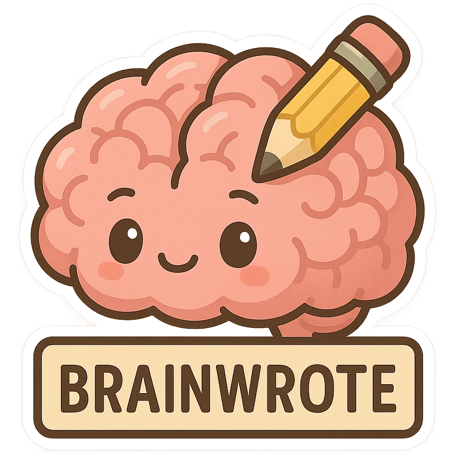 Brainwrote icon emoji