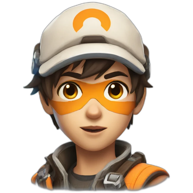 tracer from overwatch emoji