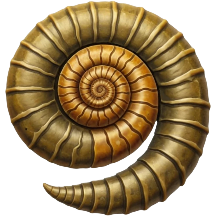 Ammonite avec trilobites emoji