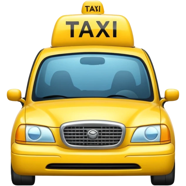 taxi emoji