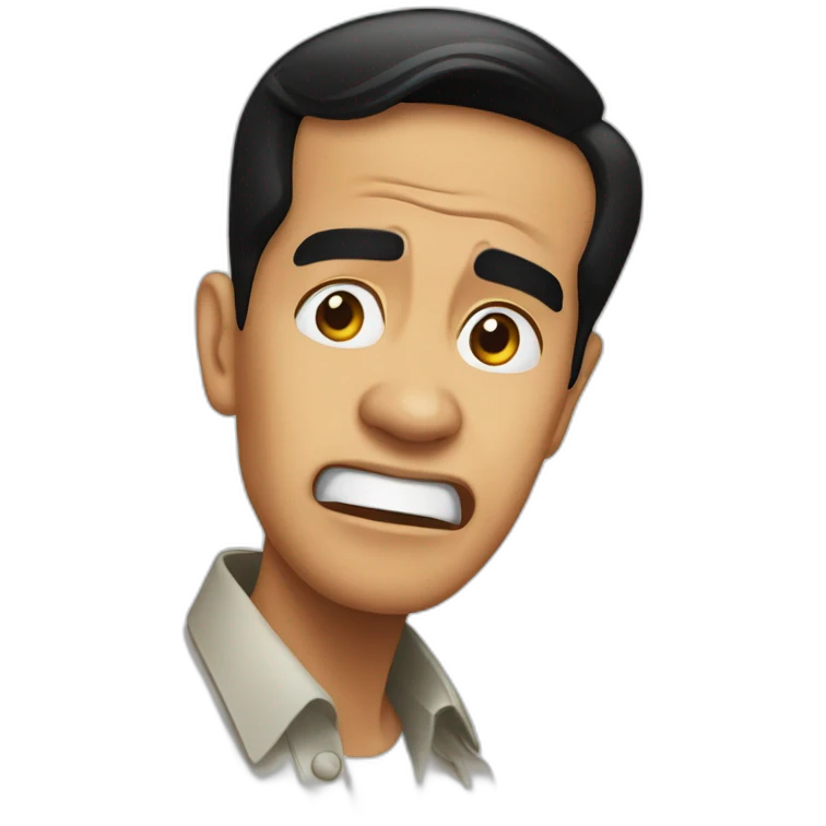 jokowi shock expression emoji