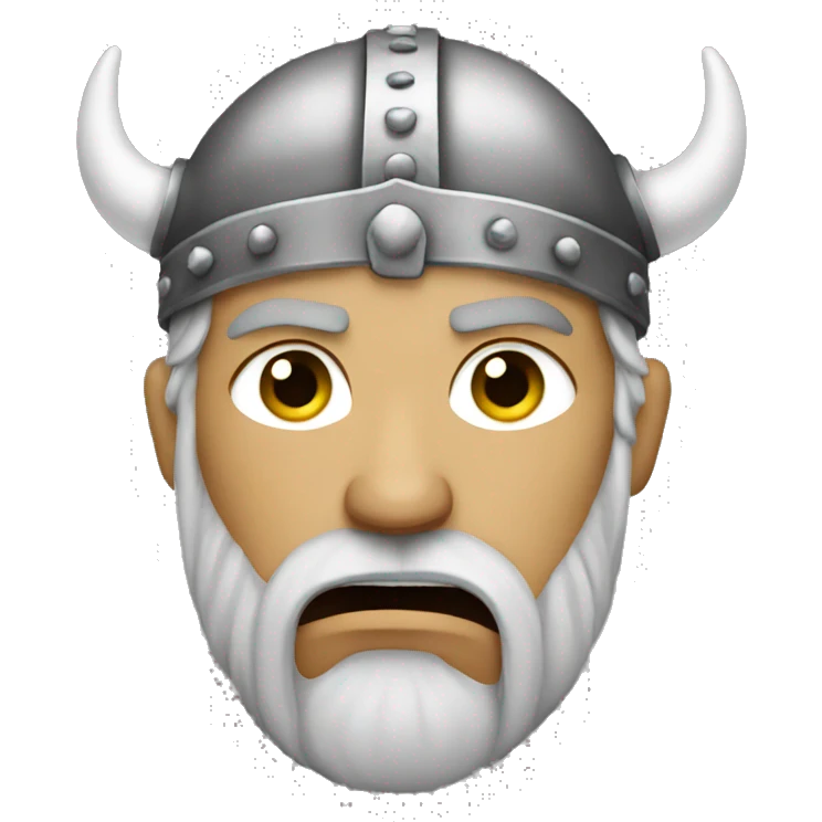 crying viking emoji