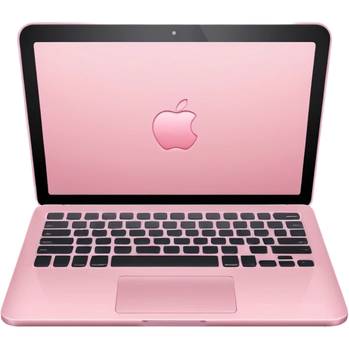 light Pink laptop emoji
