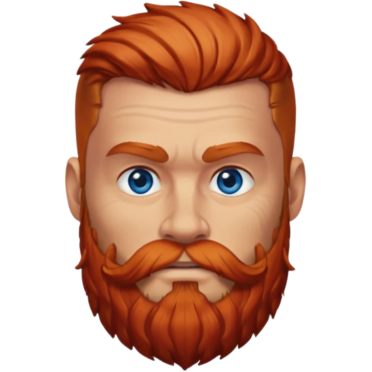 Viking rouge  emoji