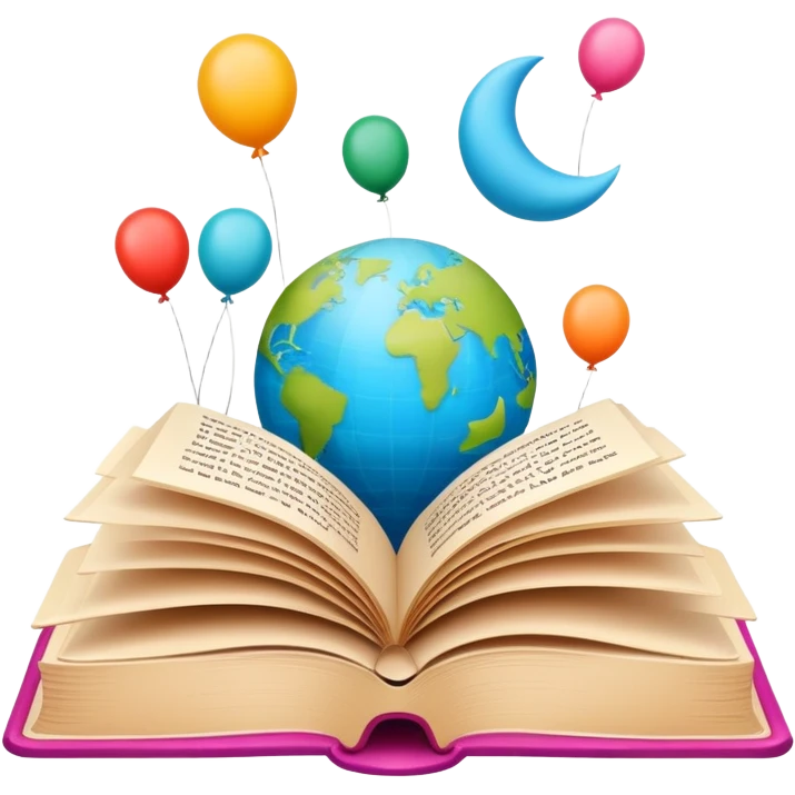 World book day sign emoji