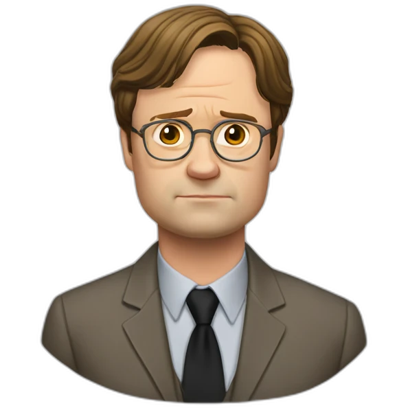 Dwight Schrute emoji