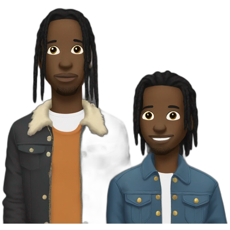 travis scott and offset emoji