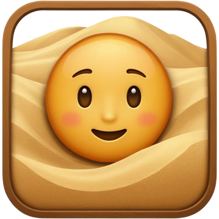 sand emoji