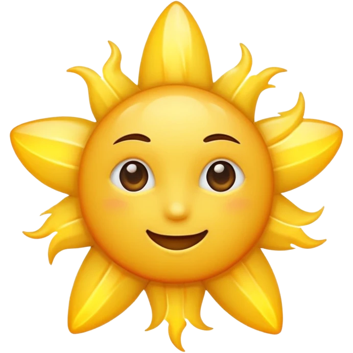 star SUN emoji