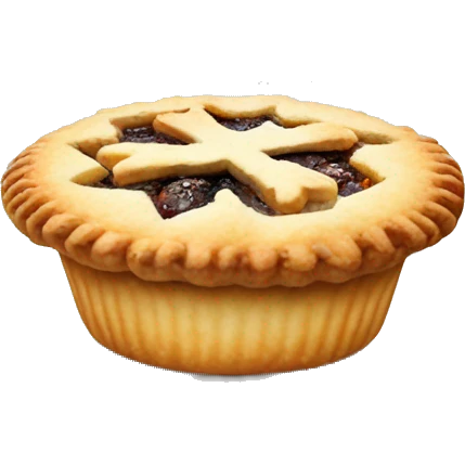 Mince pie emoji