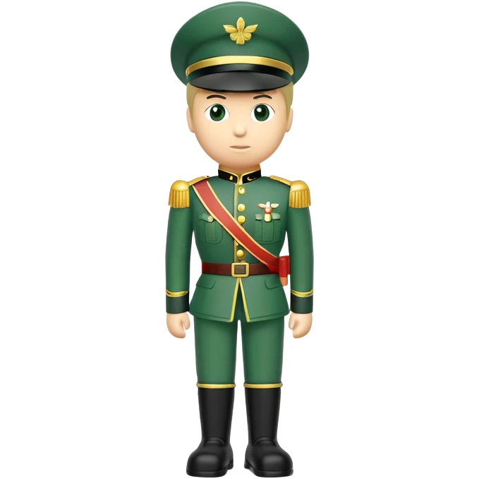 Plastic toy soldier emoji
