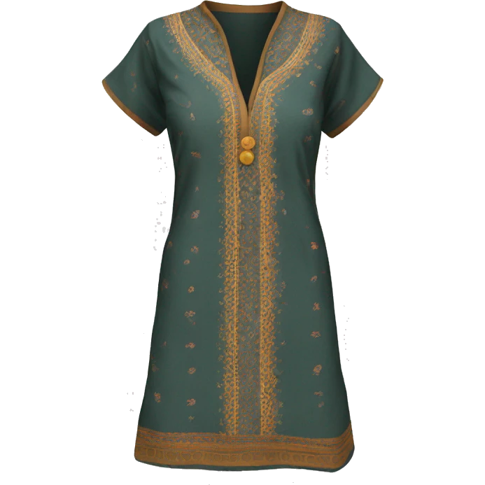 Create women's wear "kurti" emoji