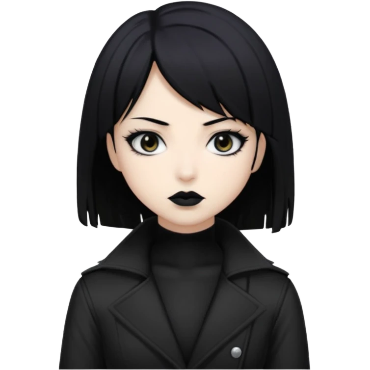 Goth Mikasa emoji