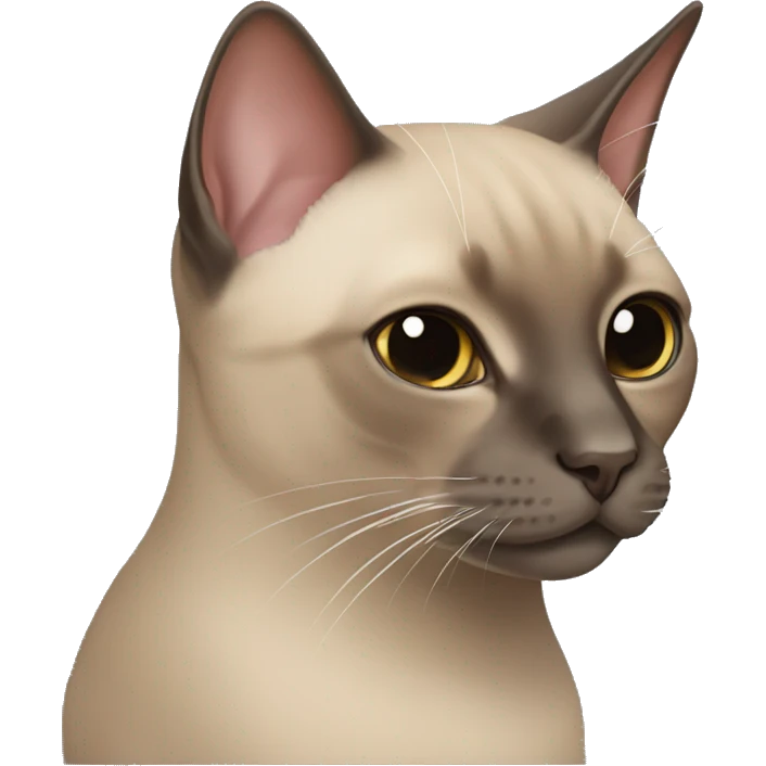 mink tonkinese cat emoji