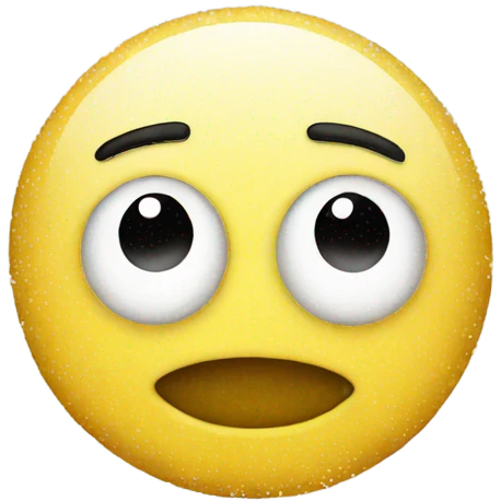 Emoji with whie dust emoji