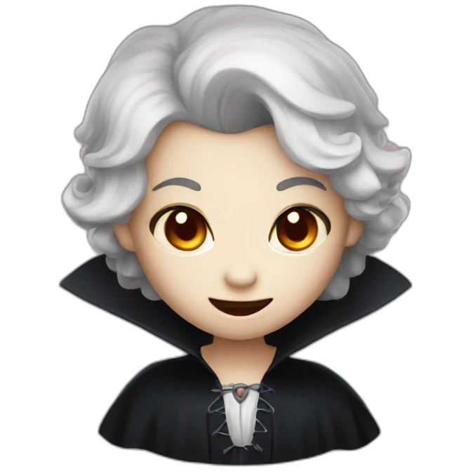 cute little Vampire emoji