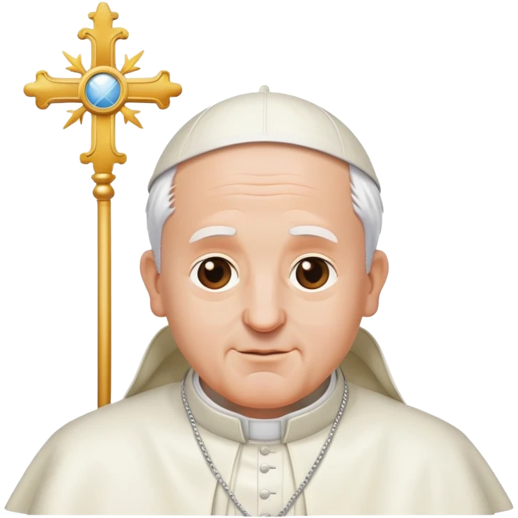 Pope in heaven emoji