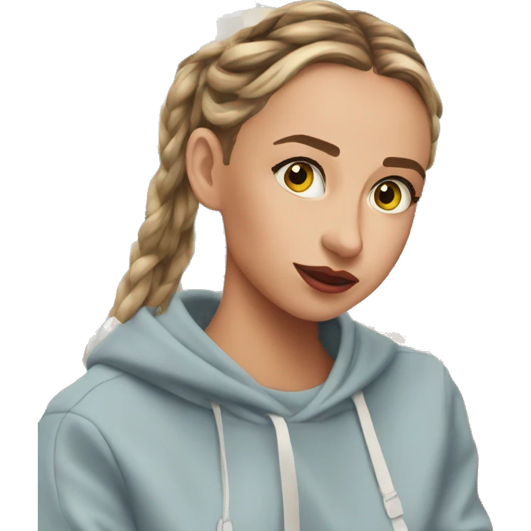 emma chamberlain visiting cafes emoji