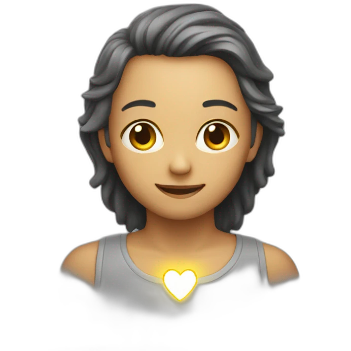 shining Heart  emoji