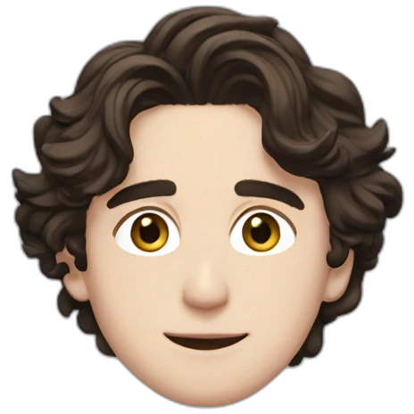Timothee chalamet emoji